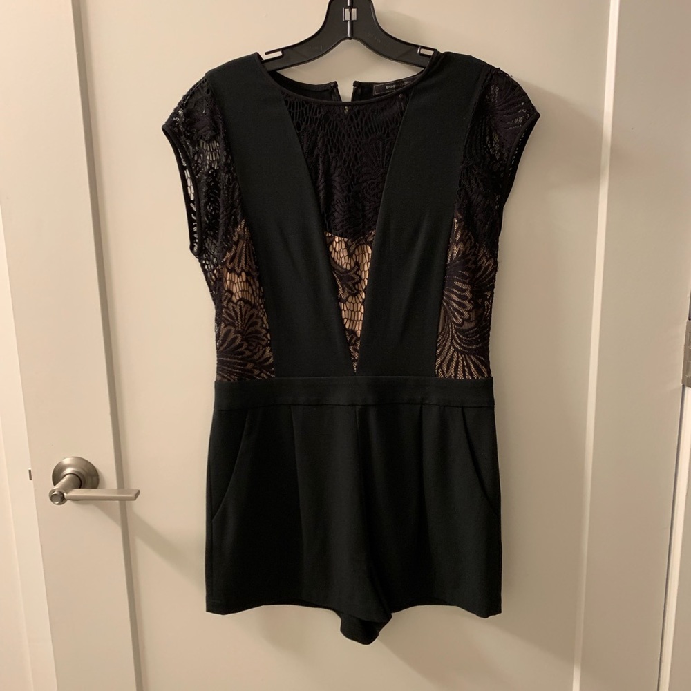 BCBG Lace Romper